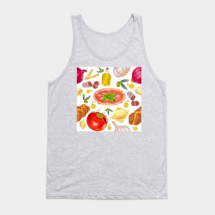 Cooking Italian Food Tank Top